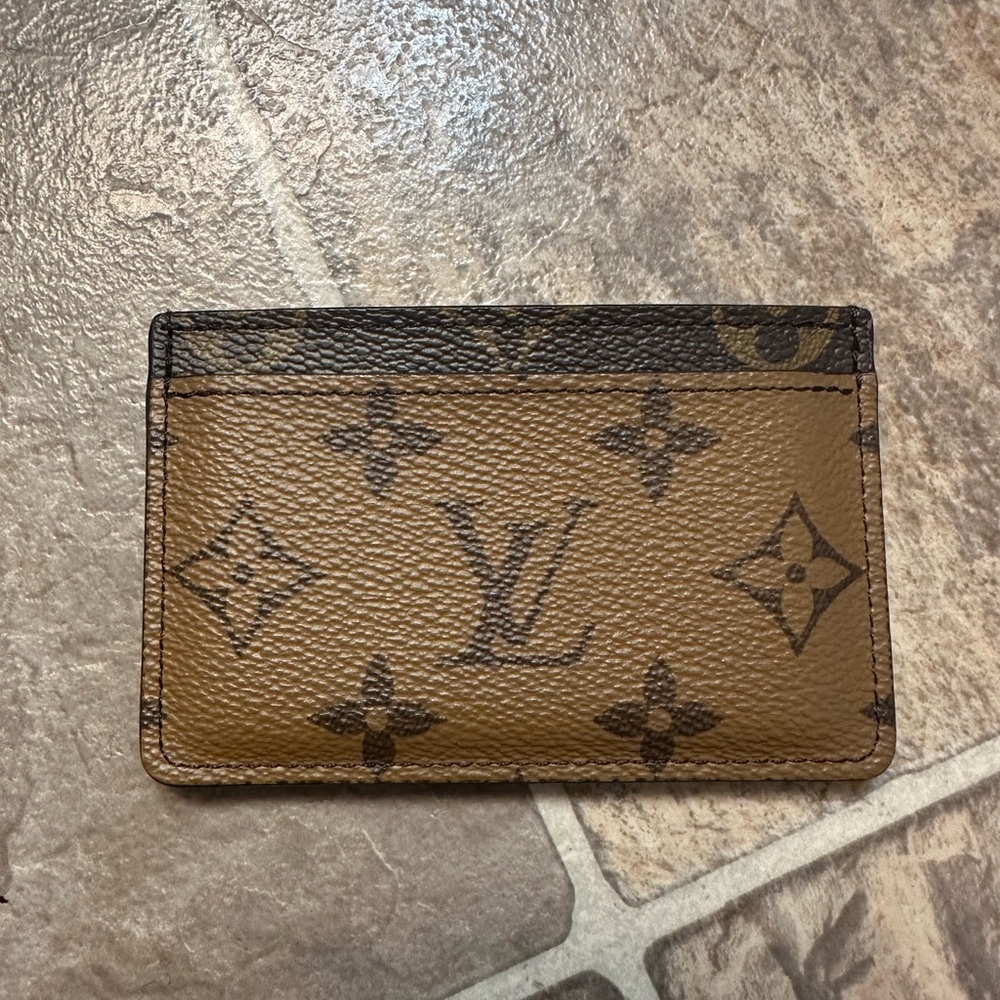 Louis Vuitton Brown Card Holder